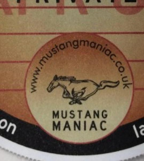 Mustang Maniac Stamp