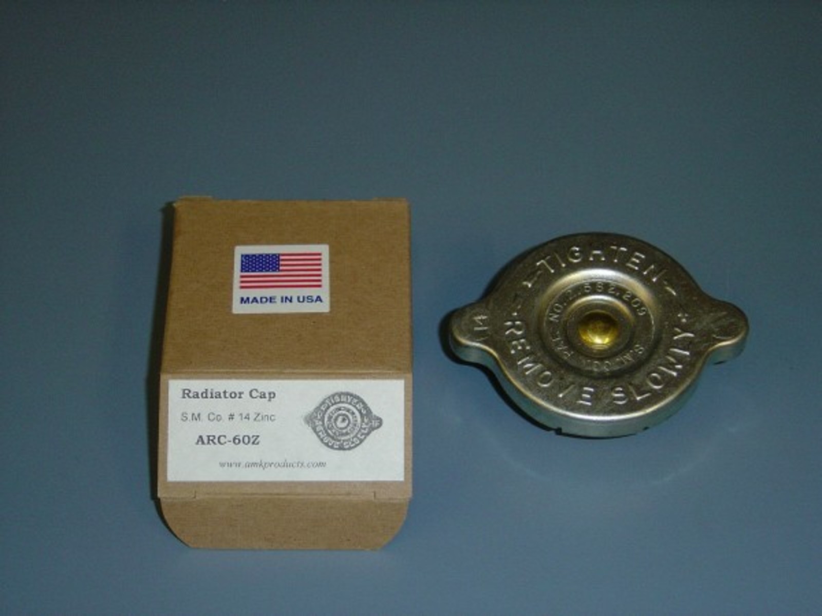 60-66 Radiator/Coolant Cap Zinc