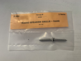 65-66 Radio Dash Speaker Grille