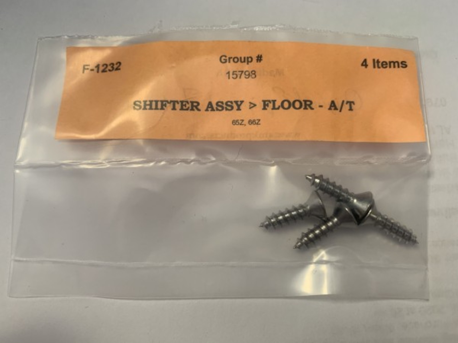 65-66 Shifter Assy Floor A/T Kit