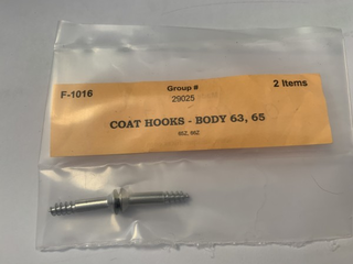 65-66 Coat Hook Screws