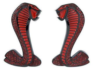 94-04 Cobra Snake Fender Emblem
