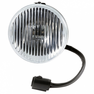 87-93 fog lamp front ribbed glass