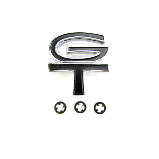 67 Fuel Cap Emblem GT Black