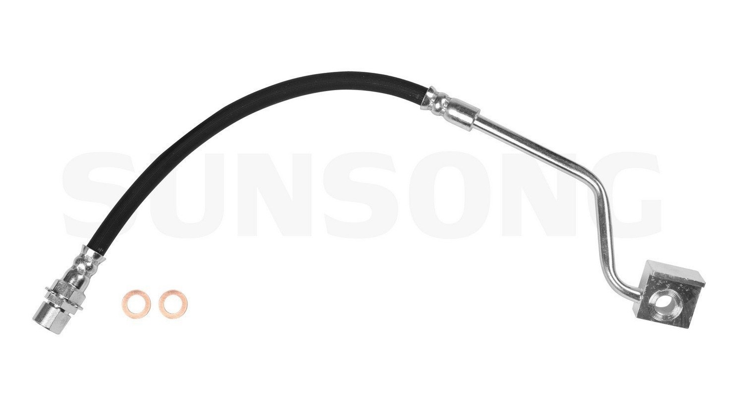 87-93 Brake Hose Front Left 5.0