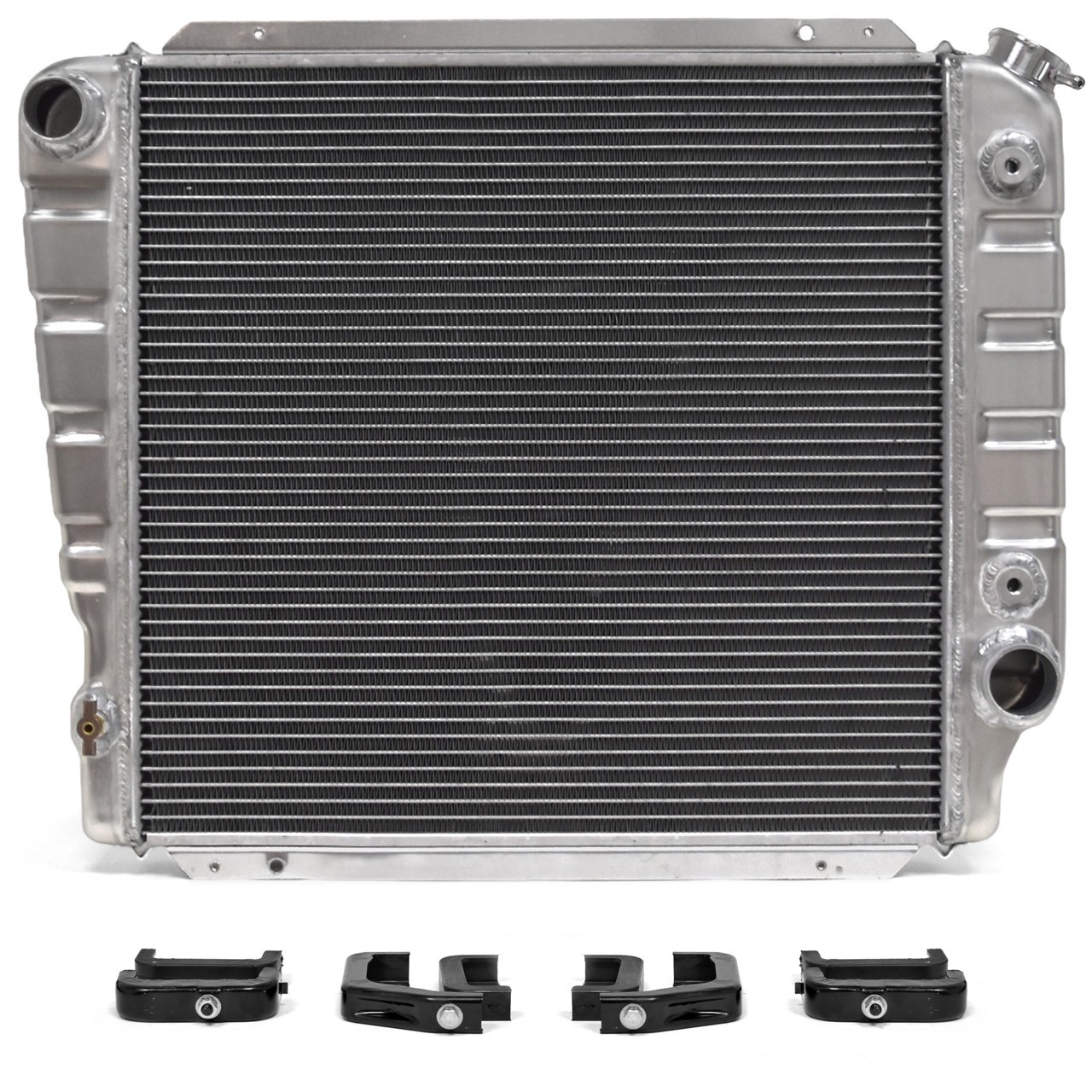 66-77 Bronco v8 20' 3 Row Radiator