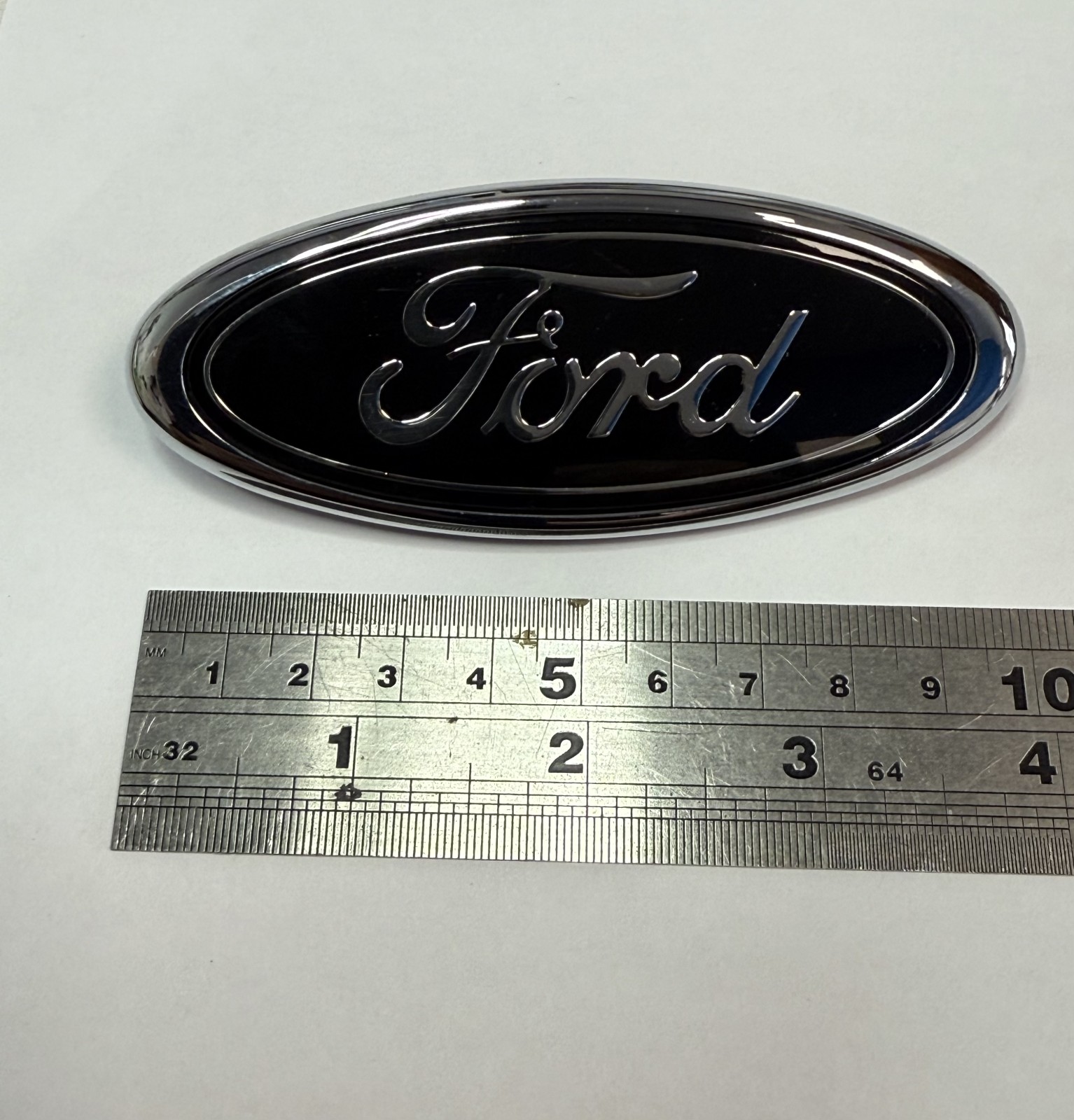 83-93 Ford Trunk Emblem Black