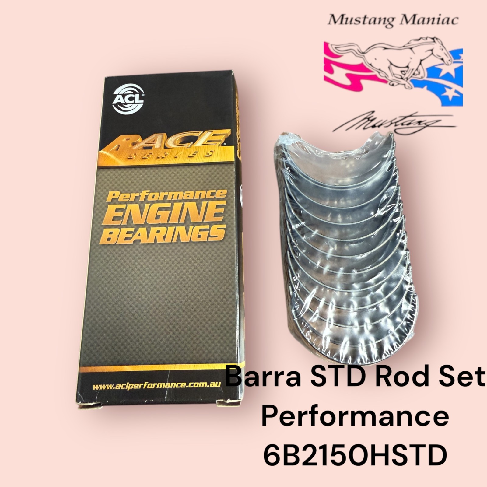 Barra Big End Bearing Set Std Per