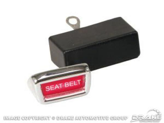 65-66 Seat Belt Reminder Light