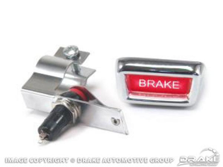 65-6 Brake Warning Light StickOn
