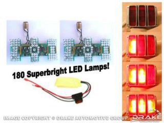 64-66 Sequential Tail Light Kit LED
