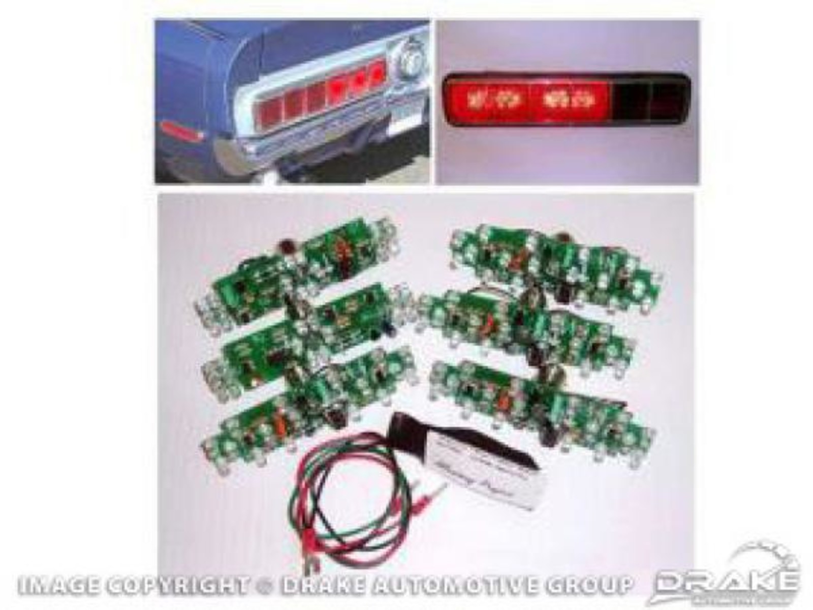67-68 Sequential Tail Light Kit LED