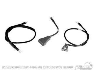 64-66 Battery Cable Kit 6CYL