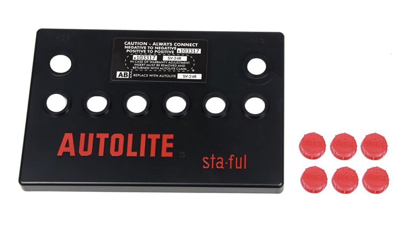 64-73 Autolite Battery Top Cover