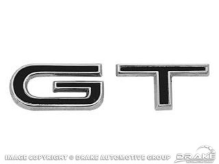 67 GT Fender Emblem 4 Speed