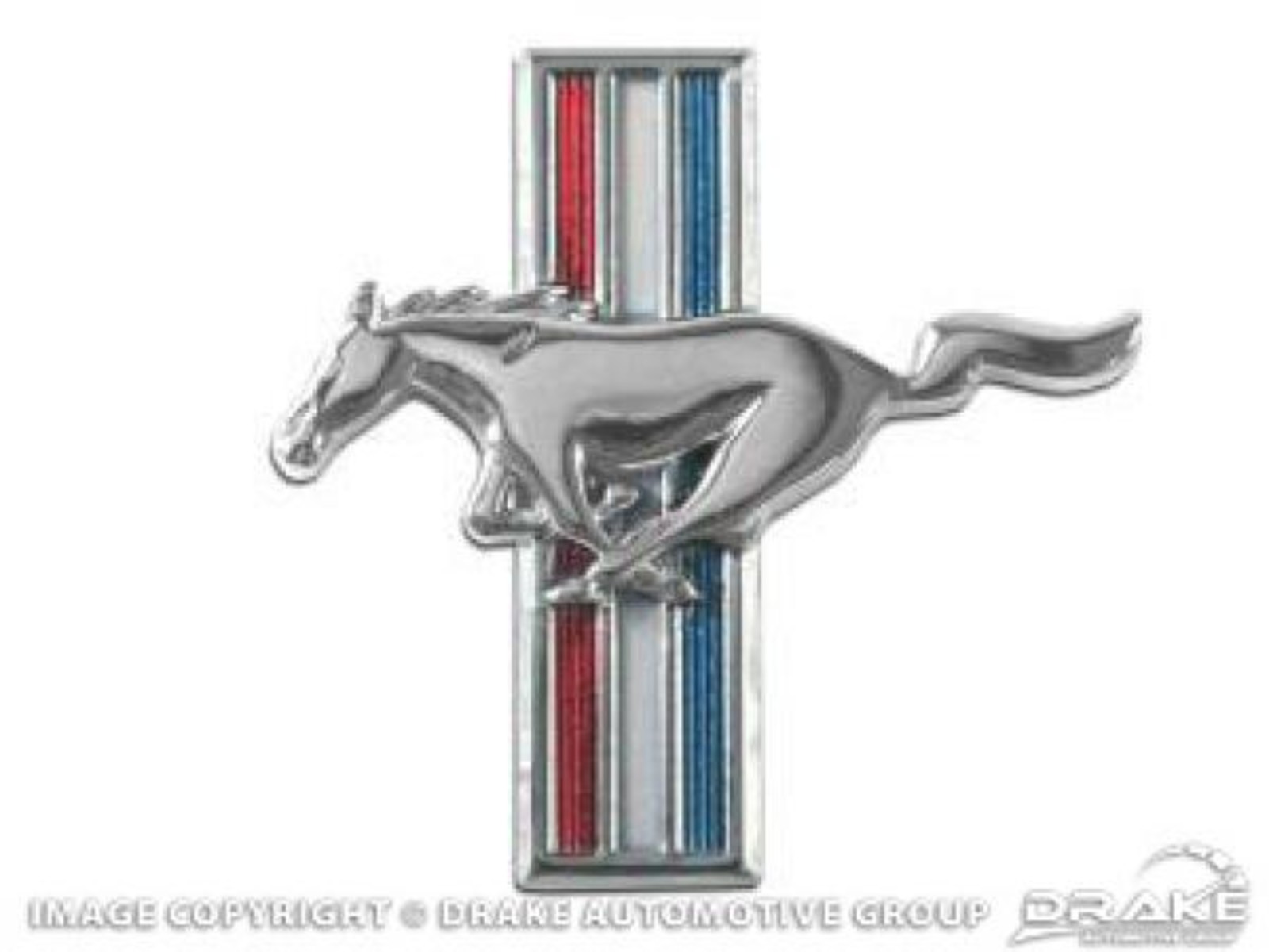 65-66 Running Horse LH 67-8 6Cyl Emblem