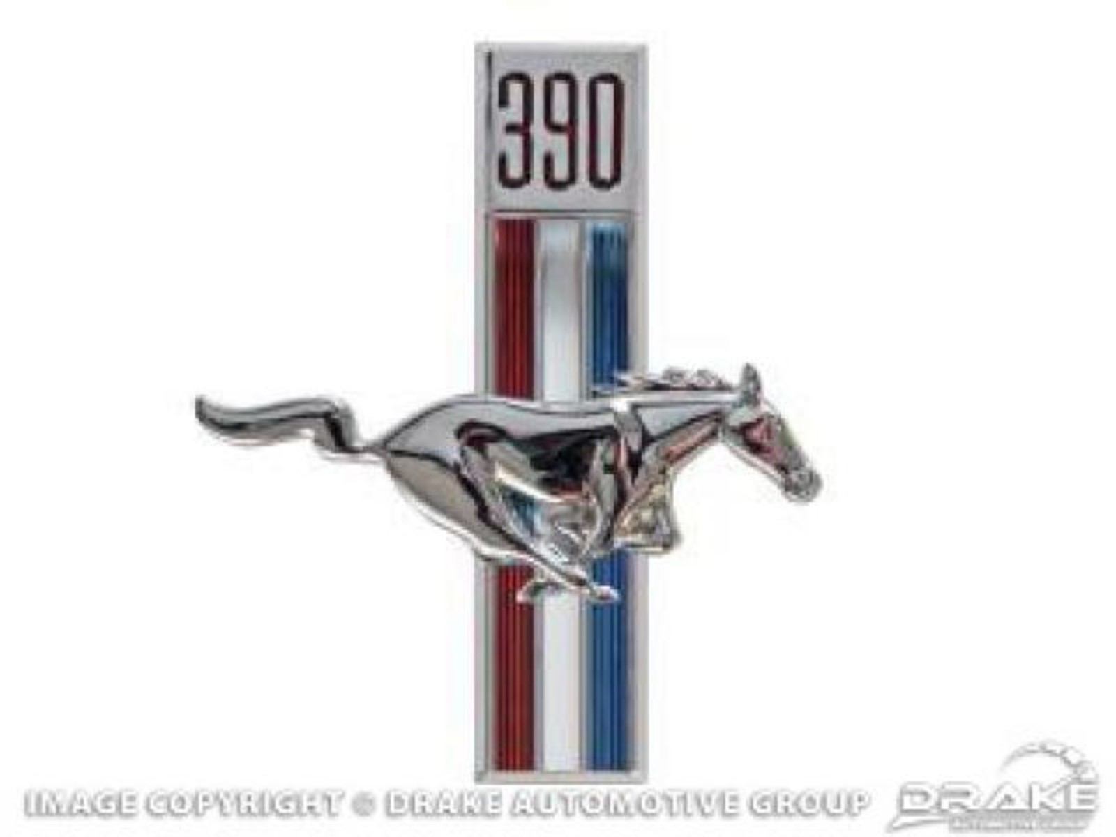 67-68 390 Running Horse RH Emblem