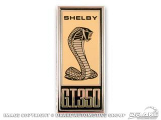 67 GT350 Shelby Fender Emblem