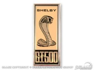 67 GT500 Shelby Fender Emblem