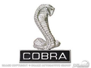 68 Shelby Snake Cobra Emblem