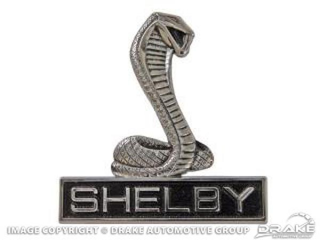 69-70 Shelby Grill Emblem