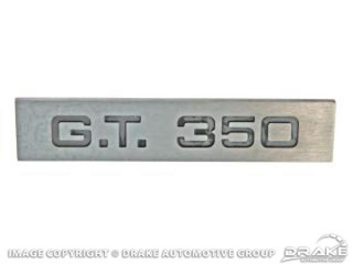 65-66 GT350 Tail Light Panel Emblem