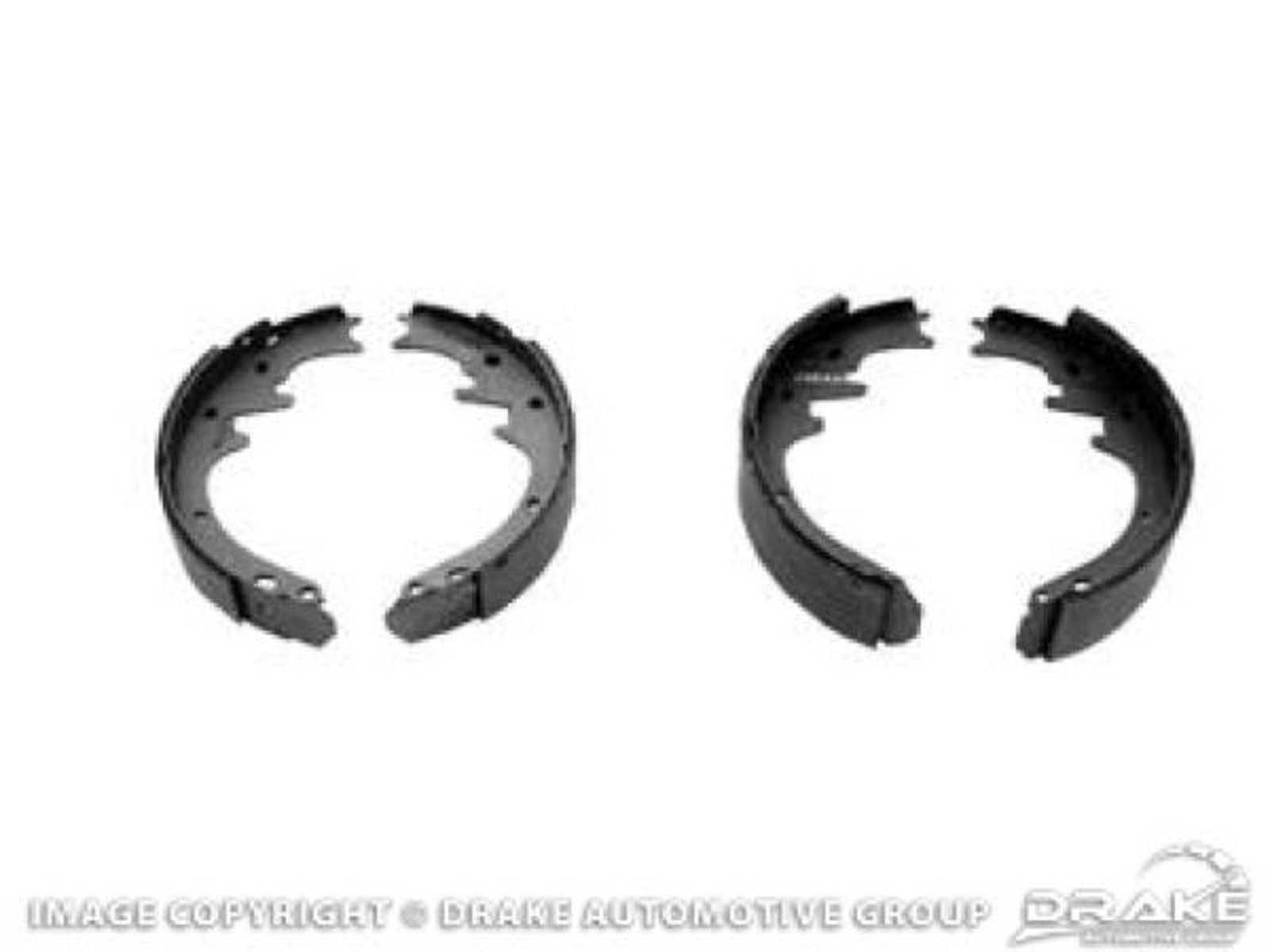67-73 Front Brake Shoes 10" X 2.5"