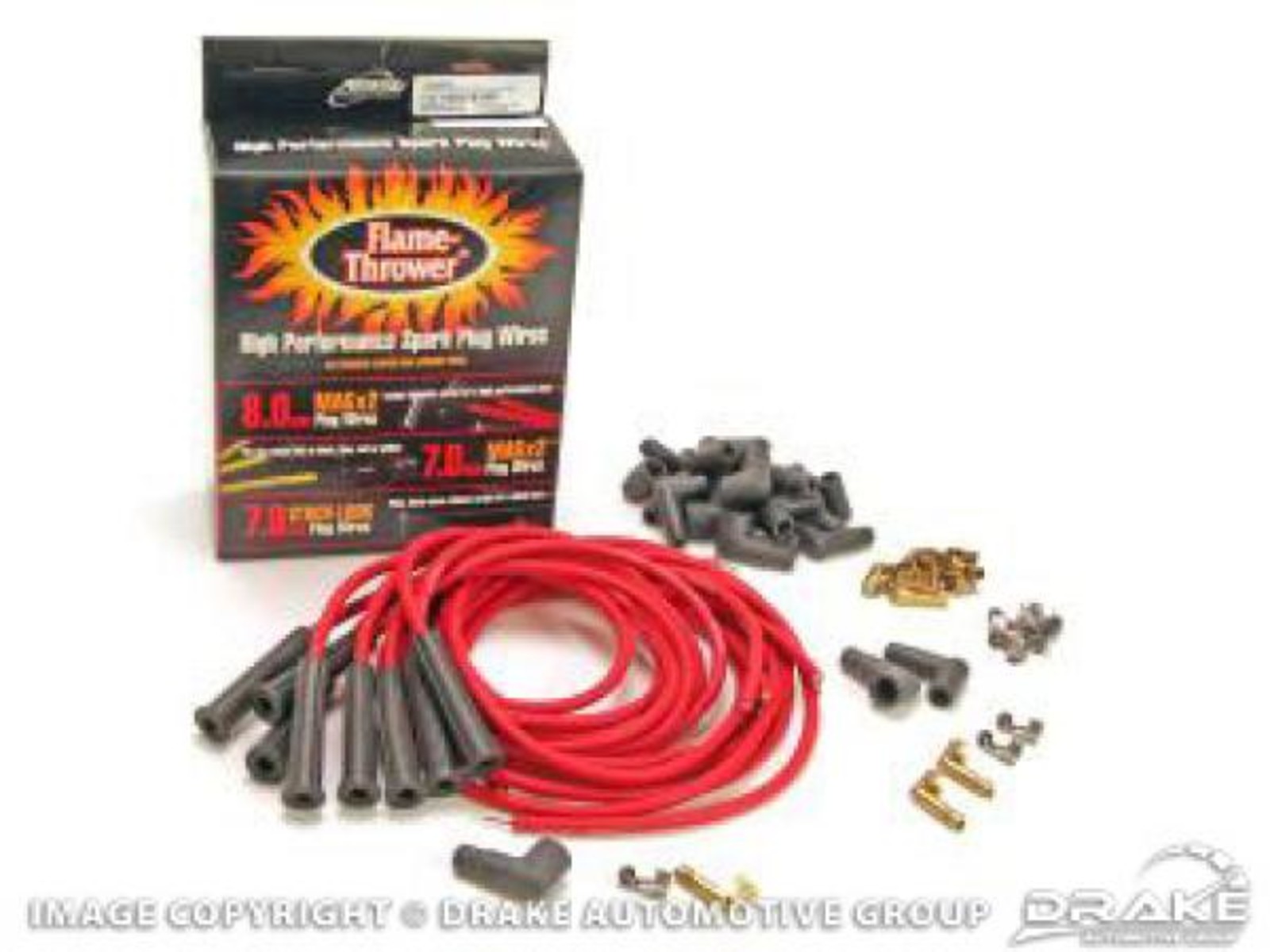 64-74 Pertronix 8mm Spark Plug Wire Set