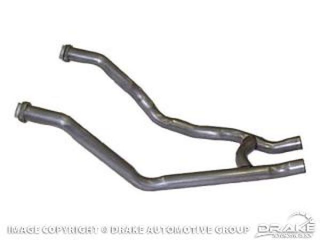 69 Exhaust H Pipes 351W 2.25"