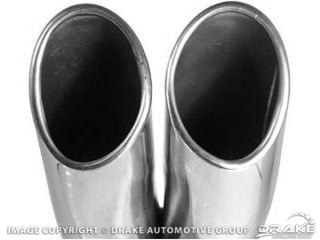 1967-69 Original Style Dual Exhaust Tips