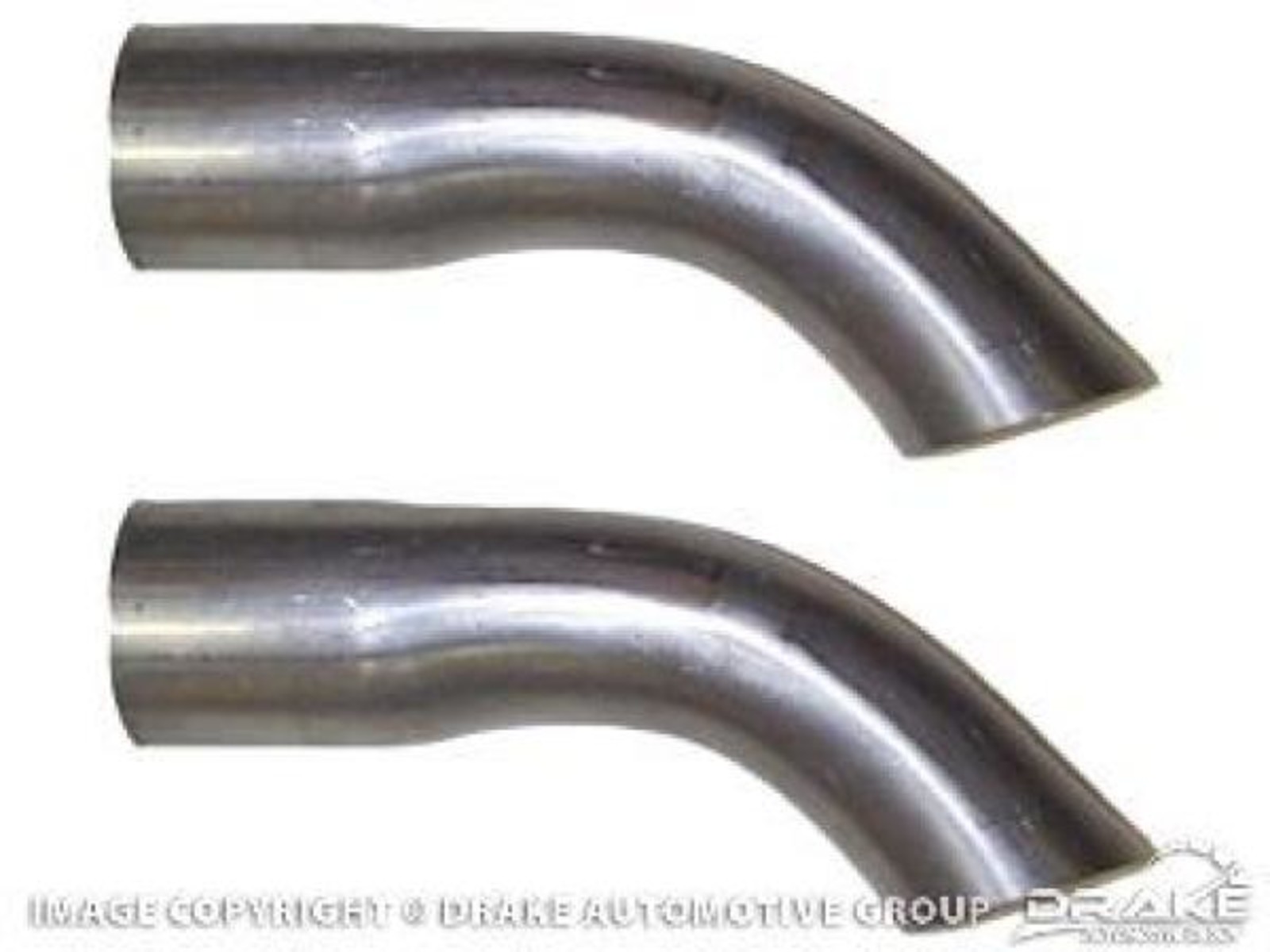 65-66 Exhaust Tips Turn Down 2"
