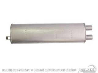 64-66 Muffler -8 Cylinder Single Exhaust
