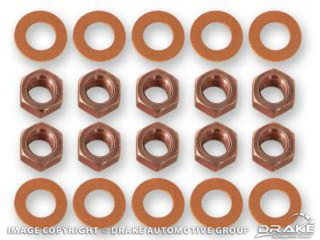 68-73 Differential housing nut/washers