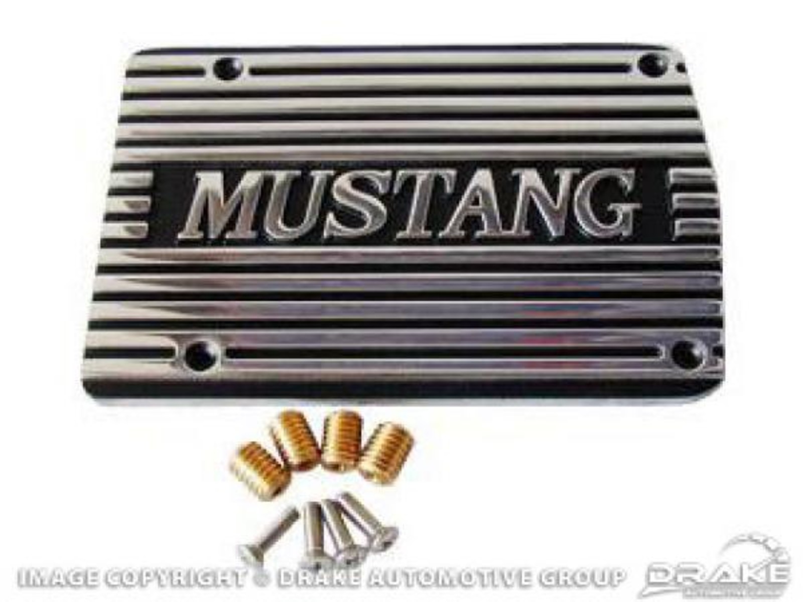 64-73 A/C Compressor Cover Mustang (Sat)
