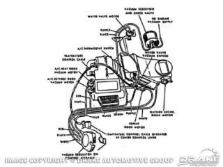 67-68 Heater & Air Con Vacuum Hose Kit