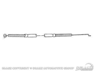 64-66 Defroster Control Cable
