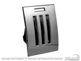 64-66 Heater Dash Plate Zinc