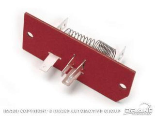 68-73 Heater Resistor Assembly