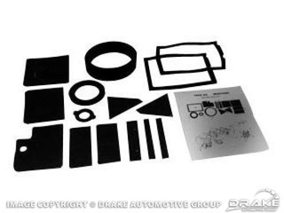 69-70 Heater Seal Kit With A/C