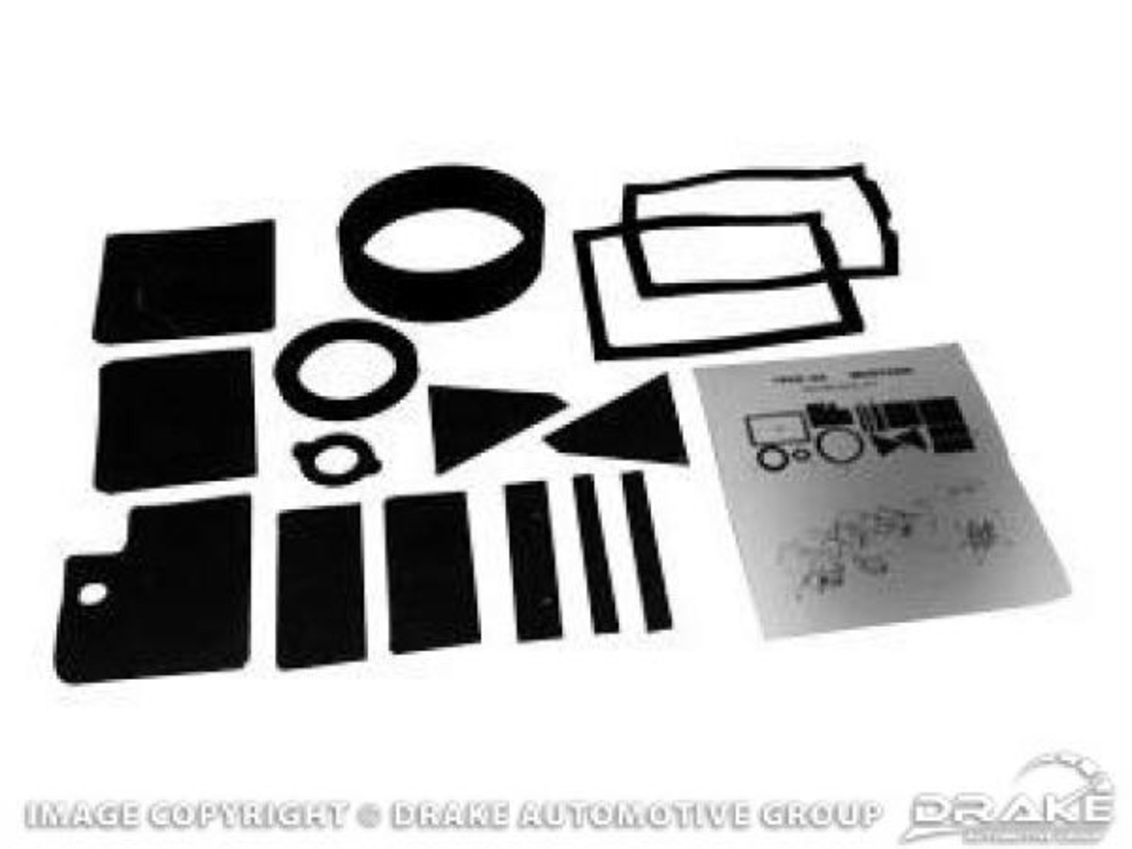 69-70 Heater Seal Kit With A/C