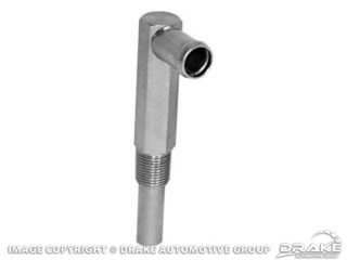 67-70 Hot Water Elbow BB Chrome