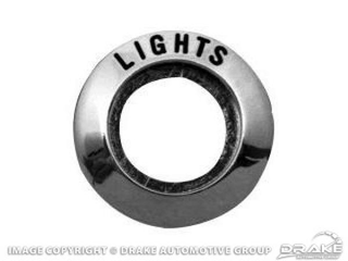 64-66 Headlight Switch Bezel