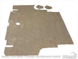 ACC Carpets 23588-68-18B Mustang Trunk Mat Spatter Coupe 65-68