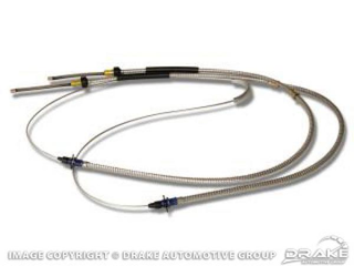 66 Rear Parking Brake Cable