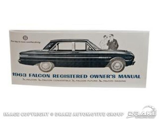 1963 Falcon Owners Manual