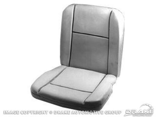 68-69 Standard/deluxe Seat foam/buns