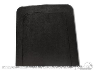 69-70 Seat backs black ABS plast