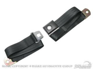 64-73 Push button Seat belt (Black)