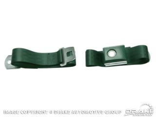 64-73 Push button Seat belt (Green)