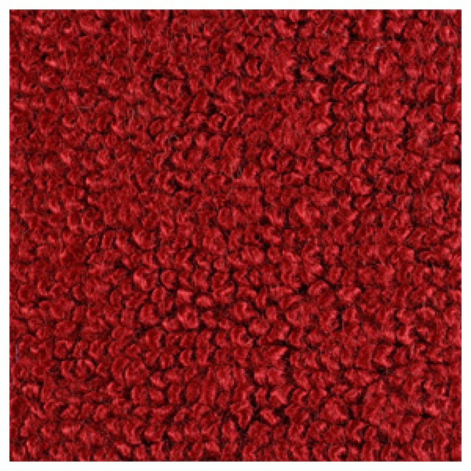 65-66 Pony Kick Panel Carpet Red